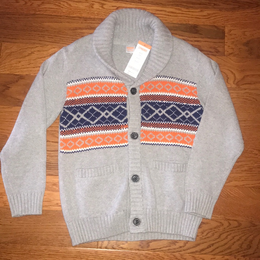 Boys Gymboree sweater-NWT